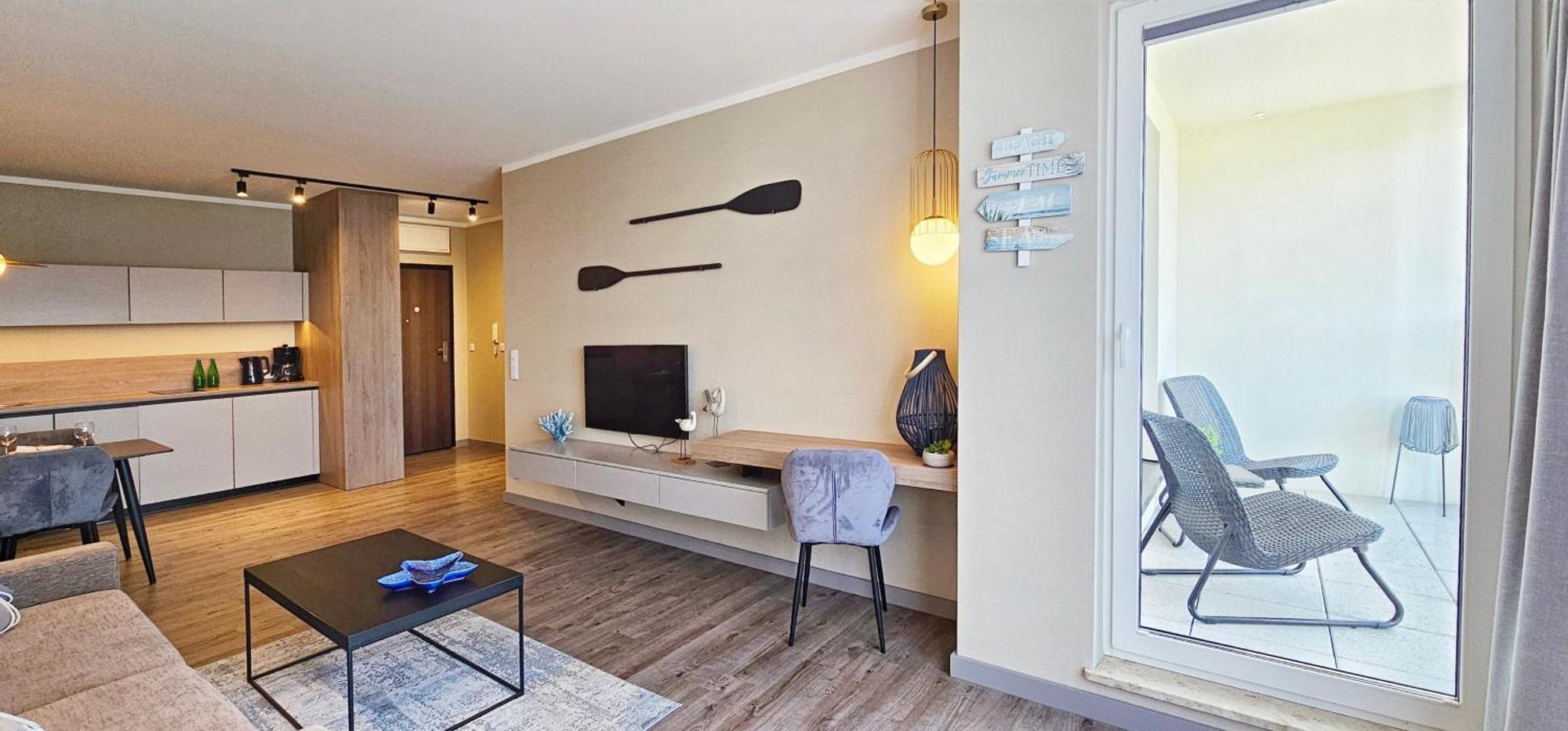 Holiday Home Bel Mare 317E Z Balkonem Miedzyzdroje Eksteriør billede
